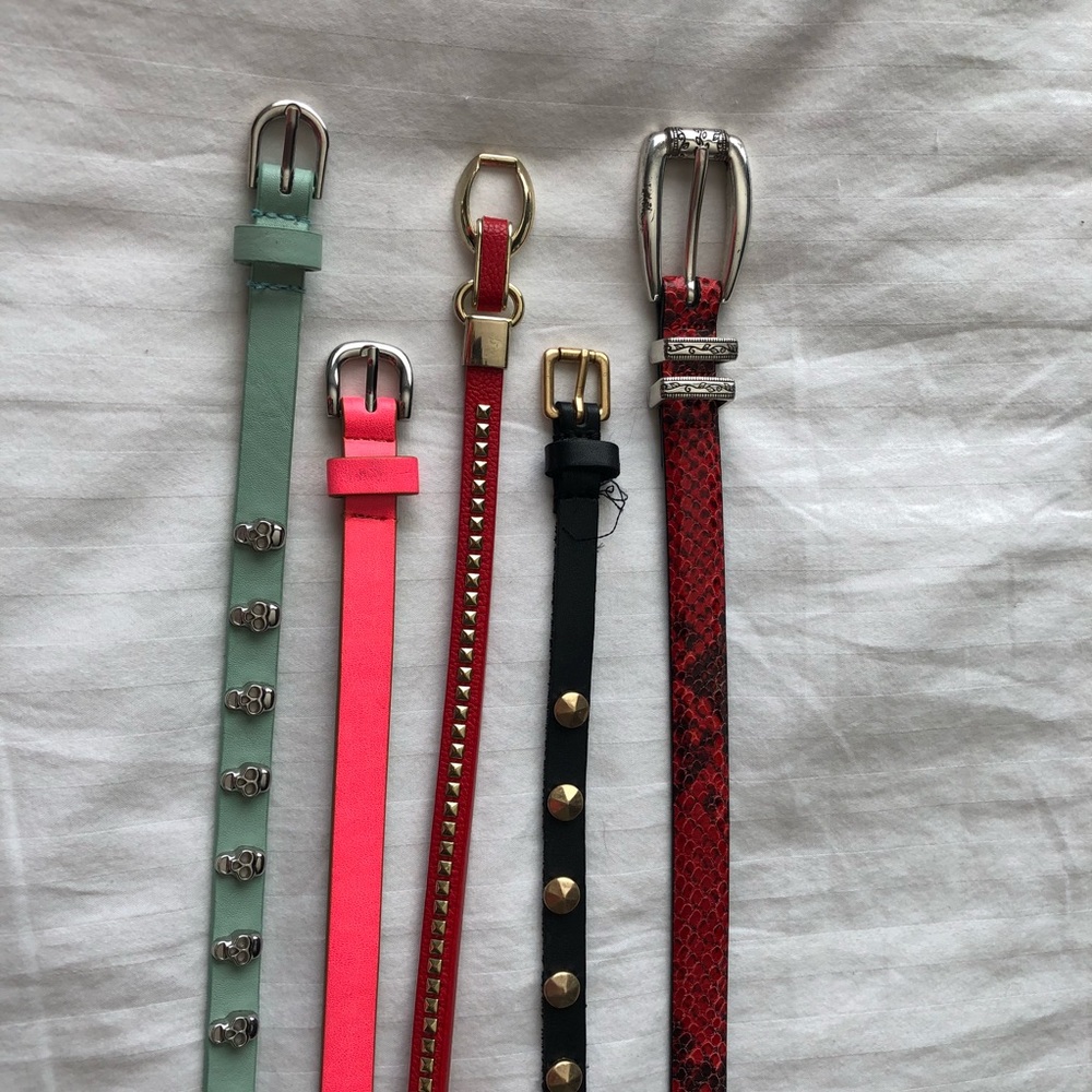 Belts. Brighton, and target